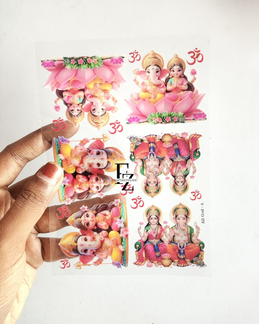 God UV DTF Stickers - D46