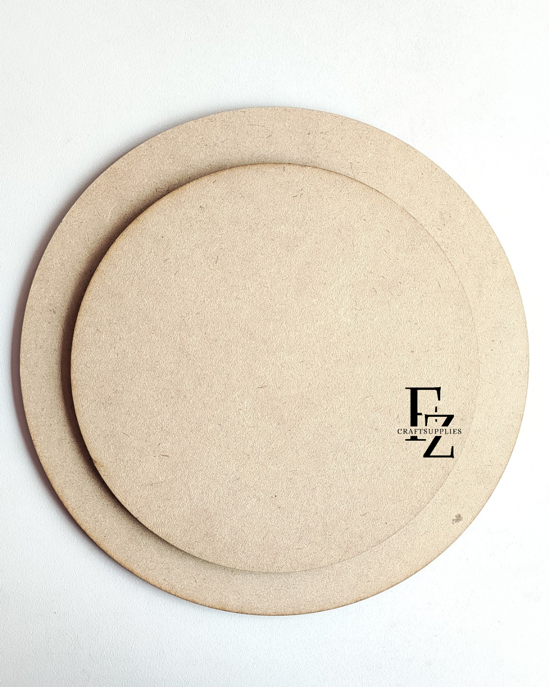 Round Mdf Base without hole - 1 Piece