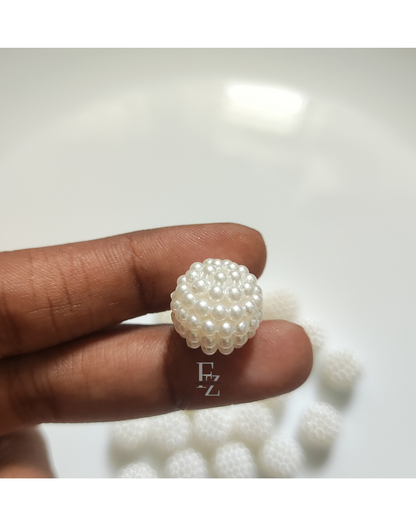 Round Pearl Bead - 10 Pieces