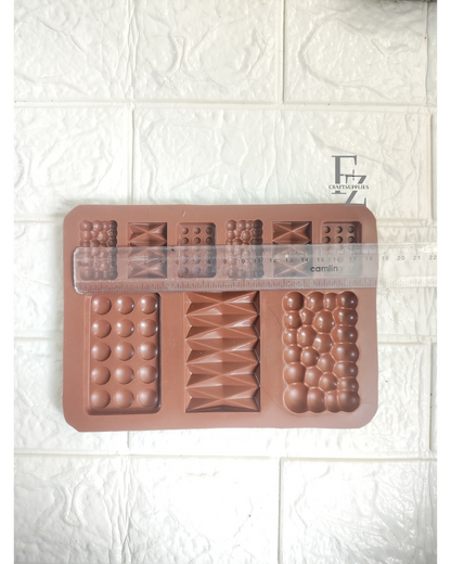 9 in 1 Chocolate Candle Mould