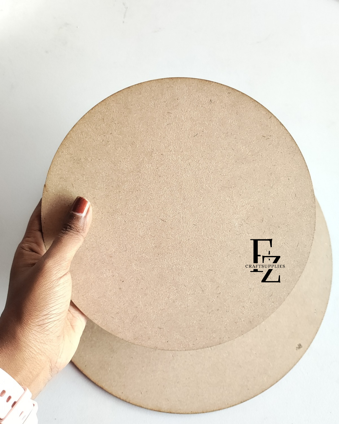 Round Mdf Base without hole - 1 Piece