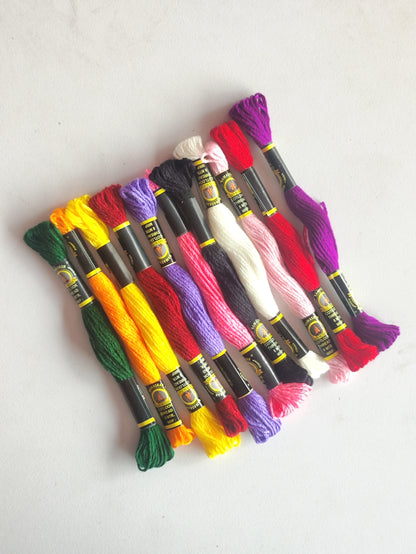 Rakhi Thread Kit - 11 colors