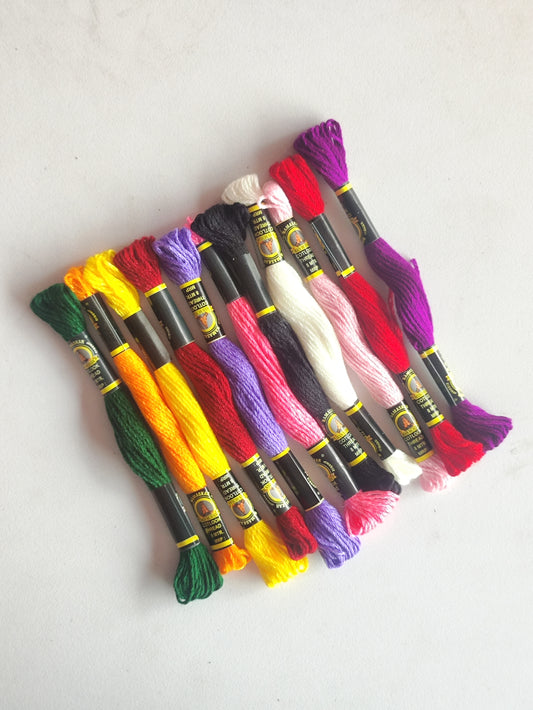 Rakhi Thread Kit - 11 colors