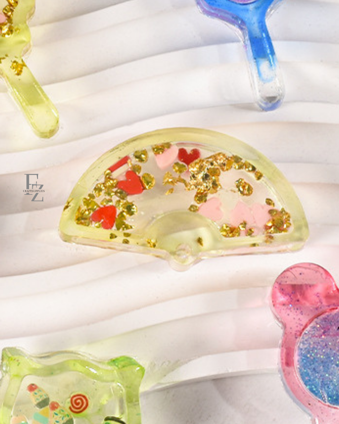 Japanese Fan Keychain Mould