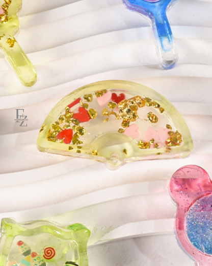 Japanese Fan Keychain Mould