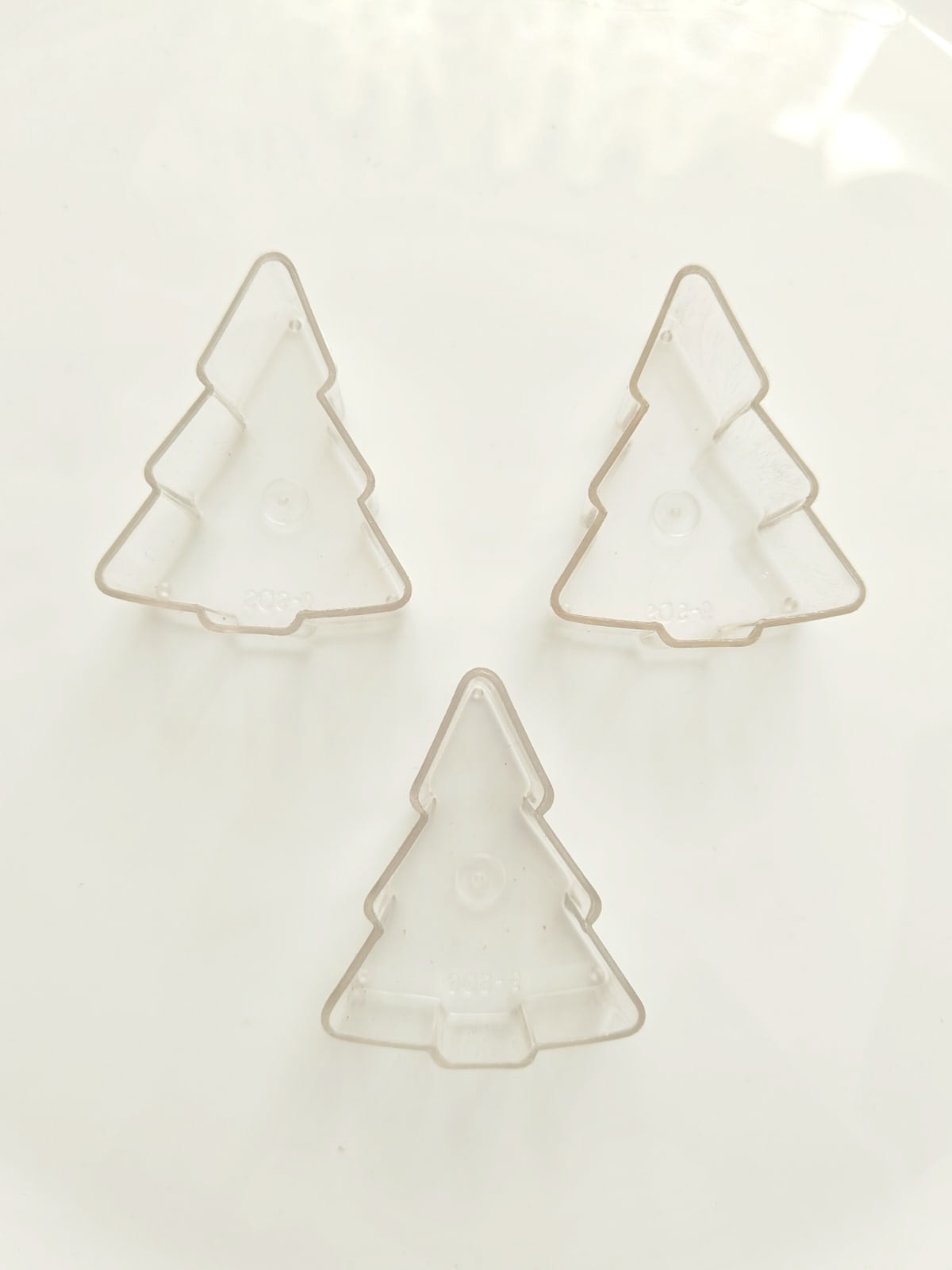Christmas Tree Polycarbonate Cup for Candle Making - 1 Piece
