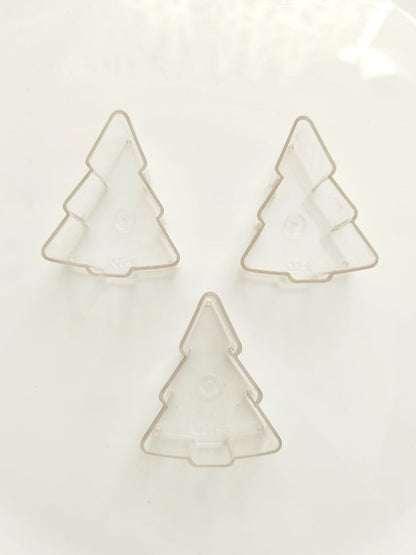 Christmas Tree Polycarbonate Cup for Candle Making - 1 Piece