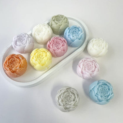3d Bud Flower Candle Mould