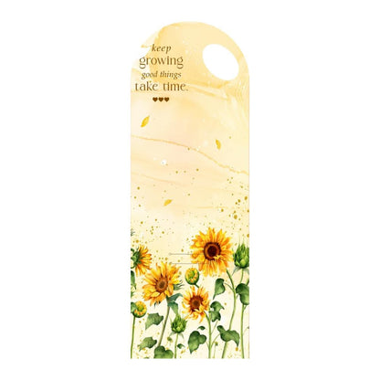 Sunflower Floral Bouquet Flower Card - 5 pieces pack
