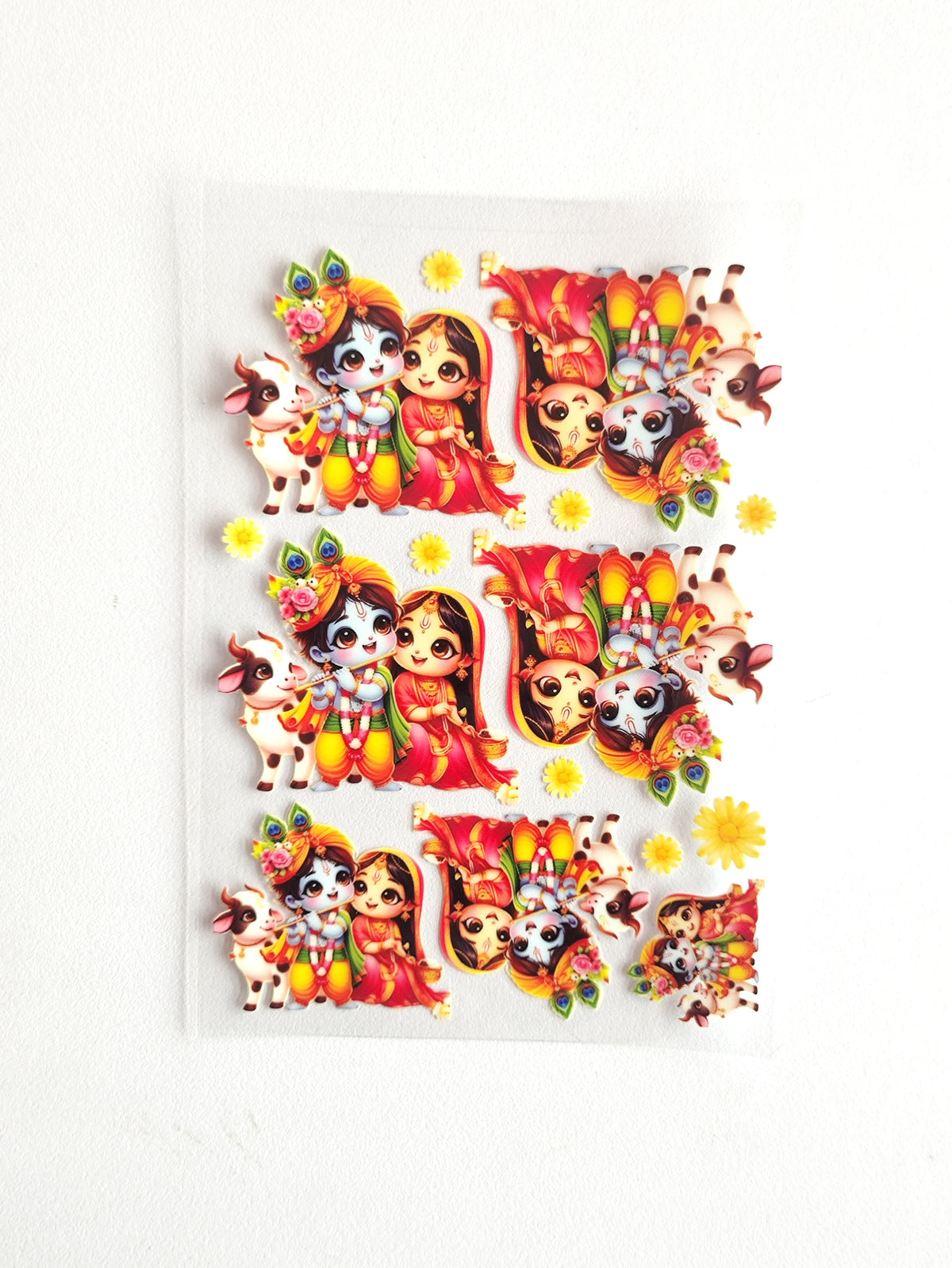 God Krishna UV DTF Stickers - D94