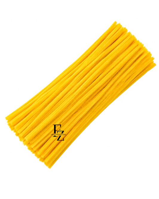 Pipe Cleaner 8MM - Turmeric Yellow