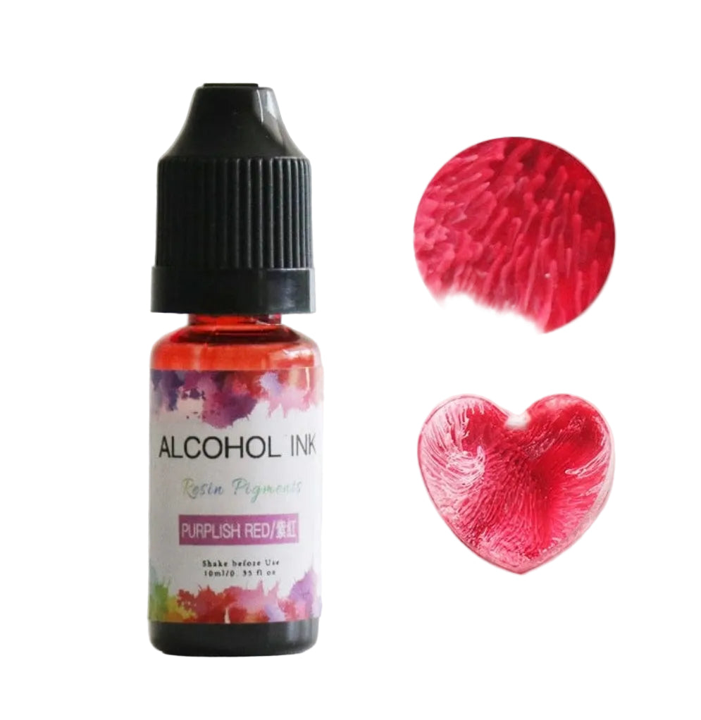 Alcohol Ink 10ml - Purplish Red