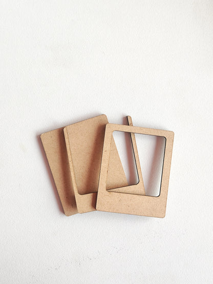 Mini MDF Polaroid Frame