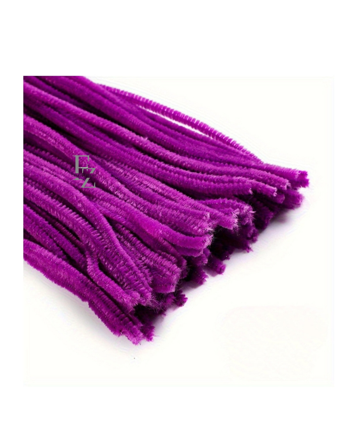 Pipe Cleaner Purple - 1 Pack (100 pcs)