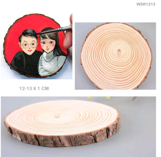 Wooden Slice/ Log 12-13 cm - 1 Piece