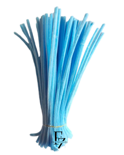 Pipe Cleaner 8MM - Sky blue