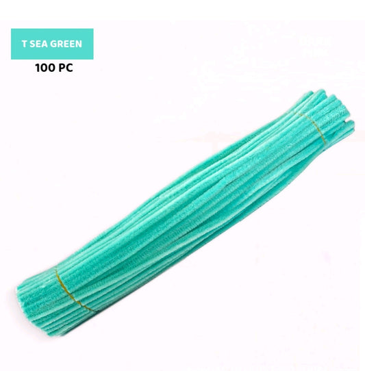 Pipe Cleaner Sea green - 1 Pack(100 pcs)