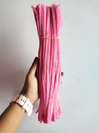 Pipe Cleaner 8MM - Rose Pink