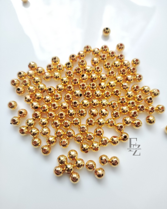 Gold Bead for Rakhi 6mm - 20g