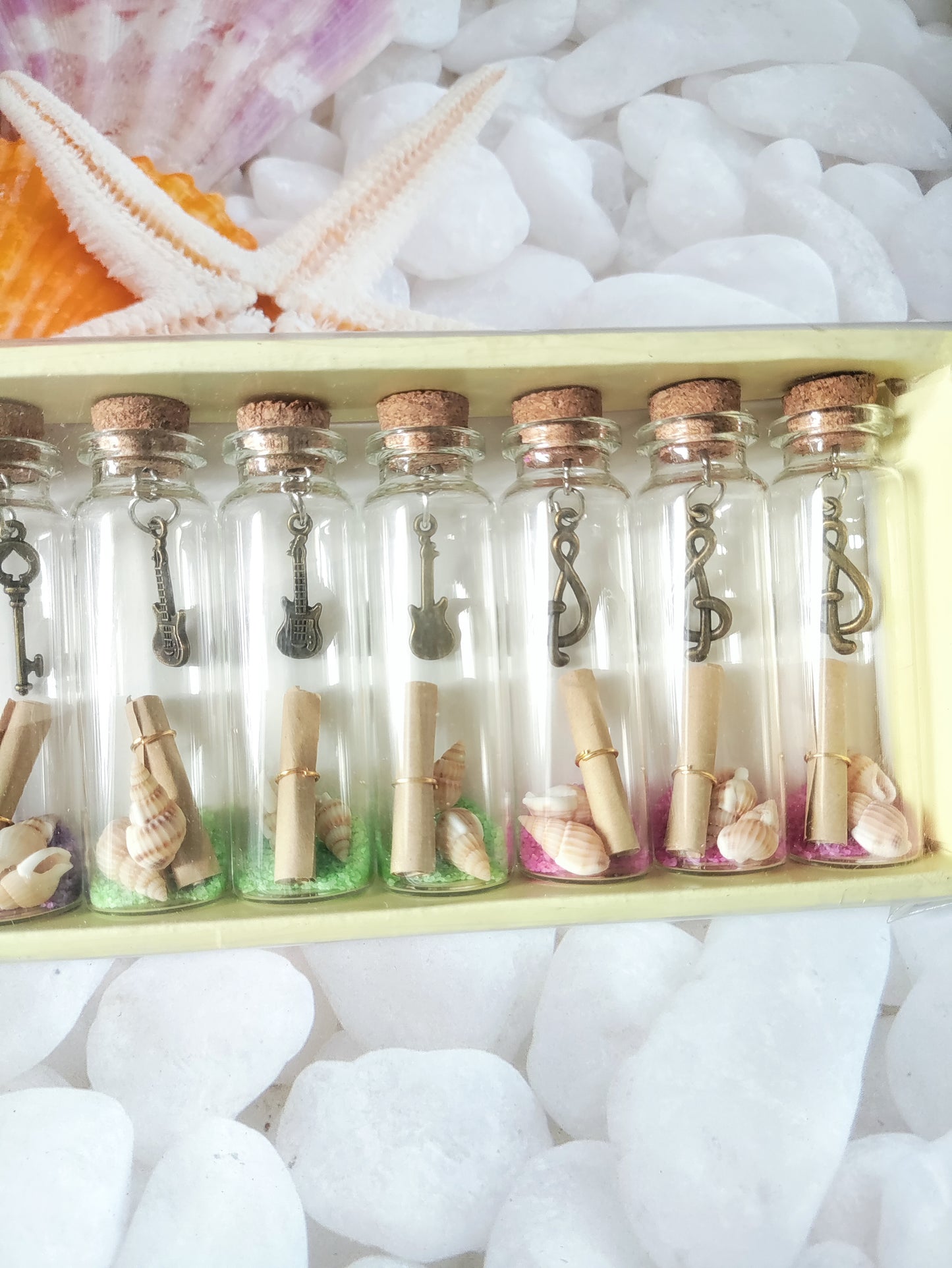 Mixed Message Glass Bottles