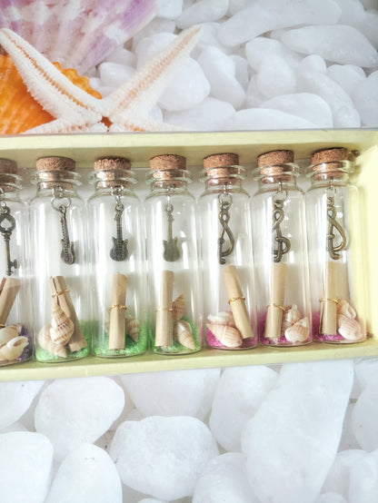 Mixed Message Glass Bottles