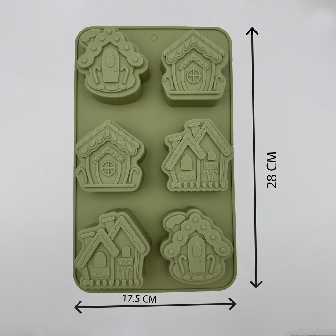 Gingerbread House/ Christmas Diy Concrete Mould
