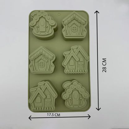 Gingerbread House/ Christmas Diy Concrete Mould
