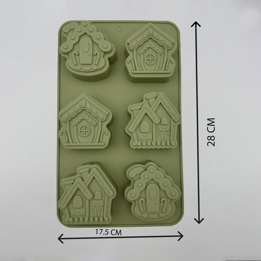Gingerbread House/ Christmas Diy Concrete Mould