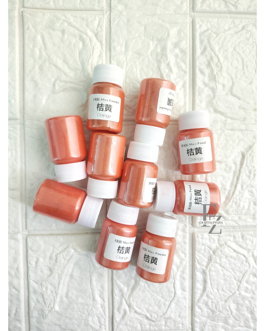 Mica Powder 10g - Orange