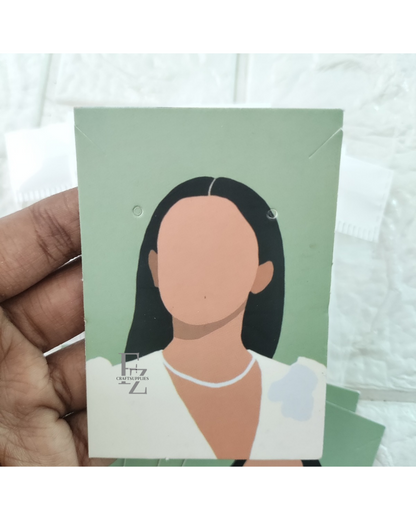 Jewelry Display Card - D2