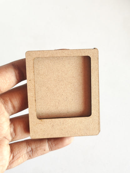 Mini MDF Polaroid Frame