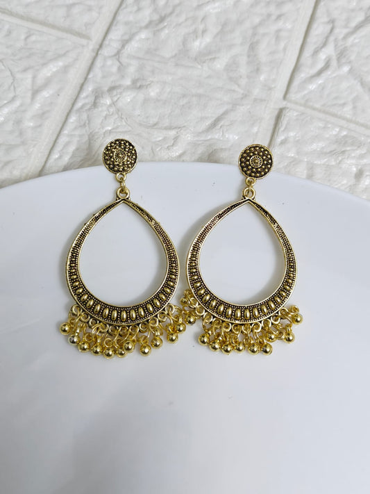 Gold Drop Jhumka Base