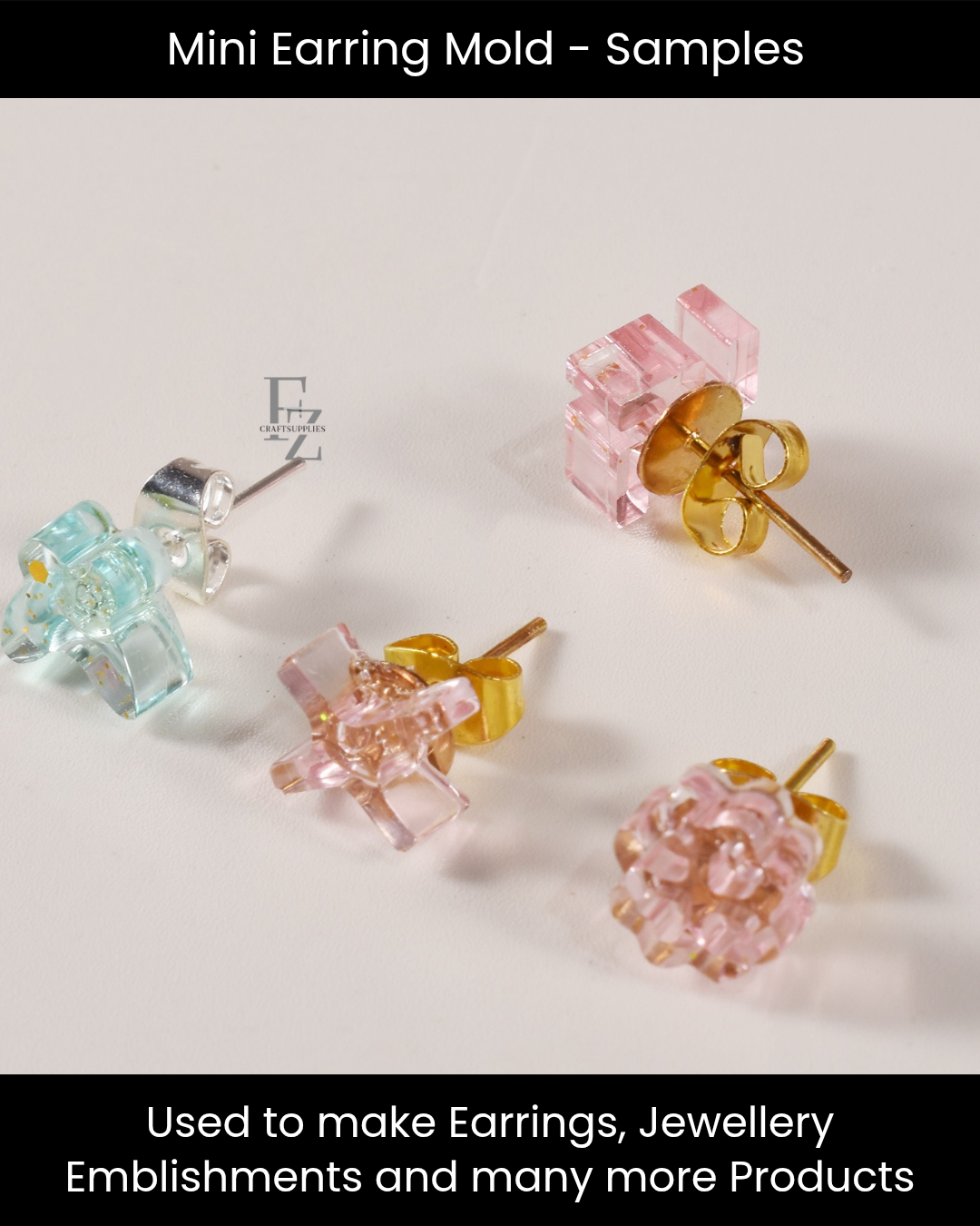 Mini Stud Earring/ Charm Mould