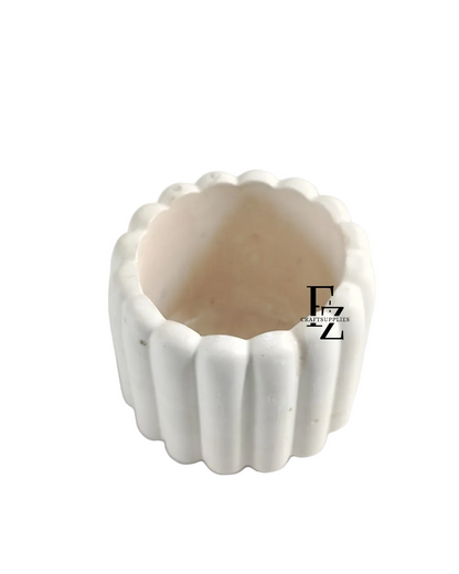 Ribbed Cushion Jar