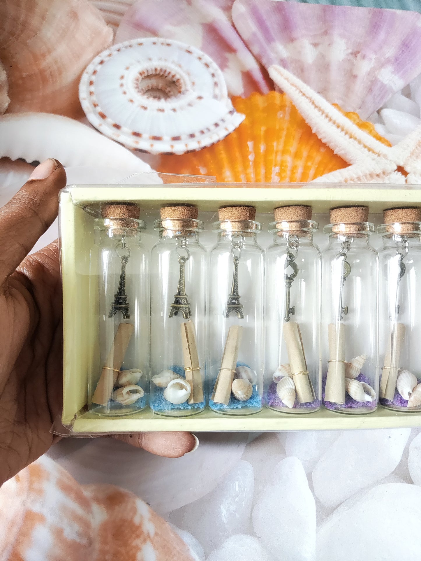 Mixed Message Glass Bottles