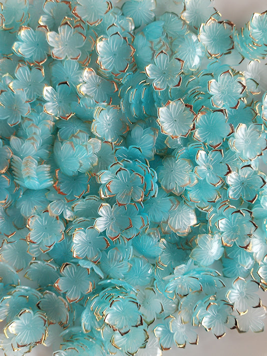 Acrylic Flower Blue - 20 grams