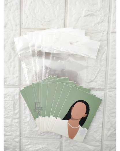 Jewelry Display Card - D2