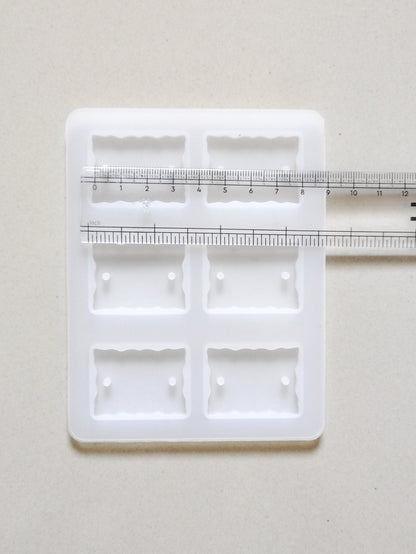 Rectangle Irregular Rakhi Mould