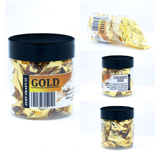 Crushed Foil Gold