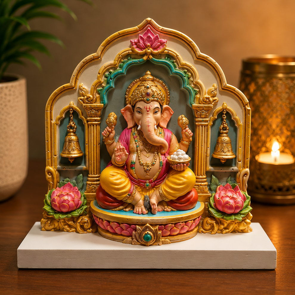 Lord Ganesha DIY Toy Mould for Concrete and Resin Decor