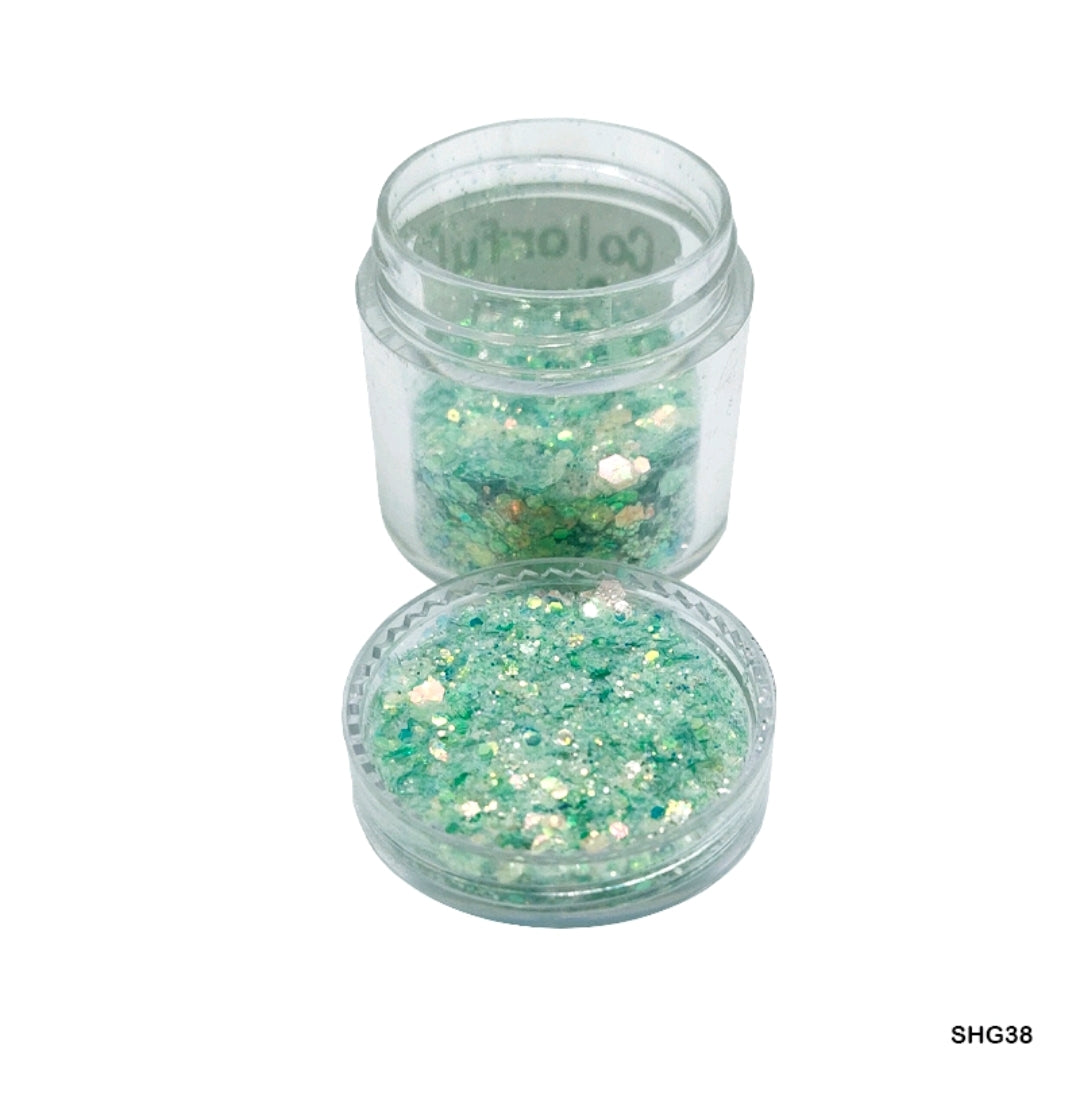 Shimmer Glitter Chunks - 10grams