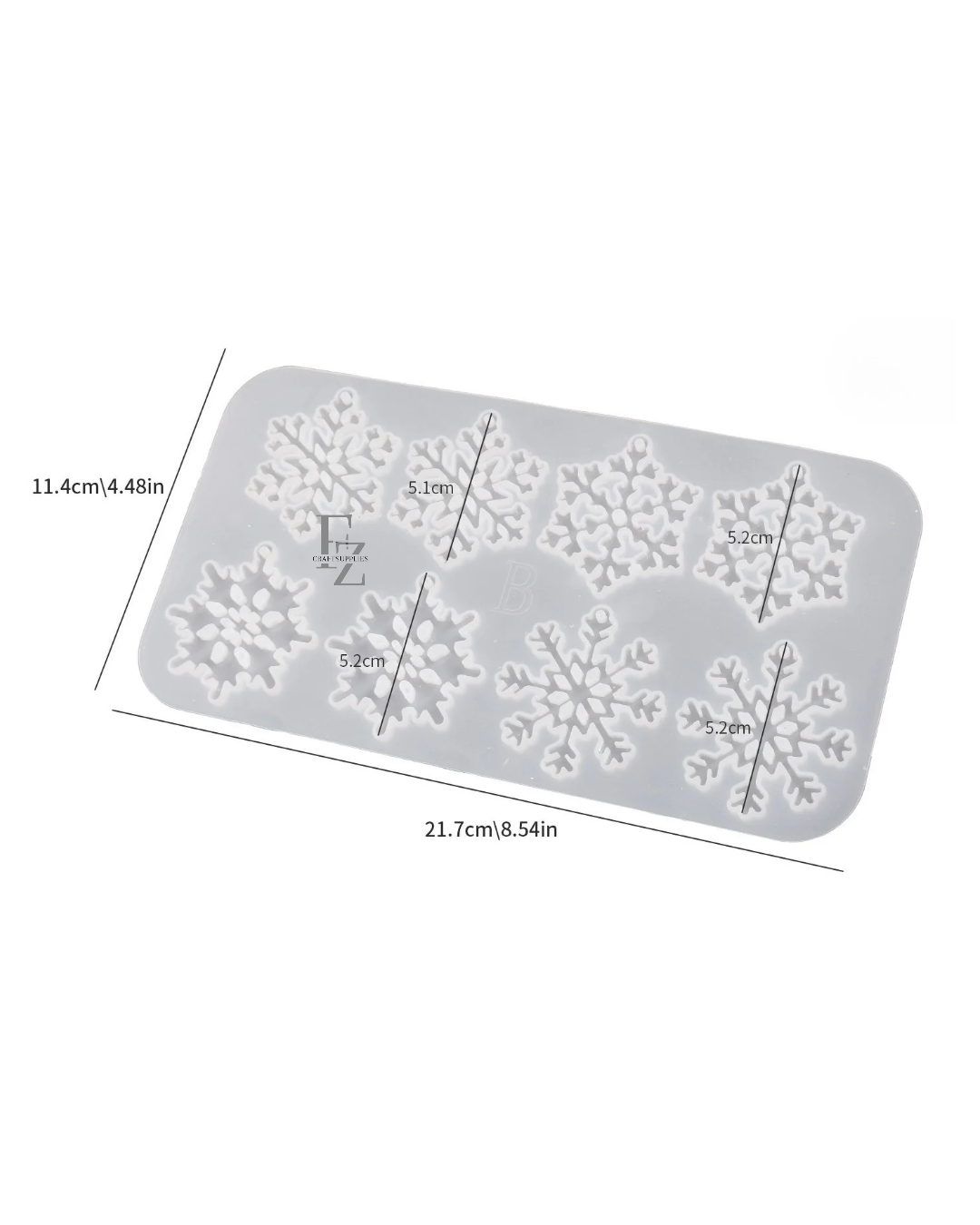 Snow Flake Mould D2
