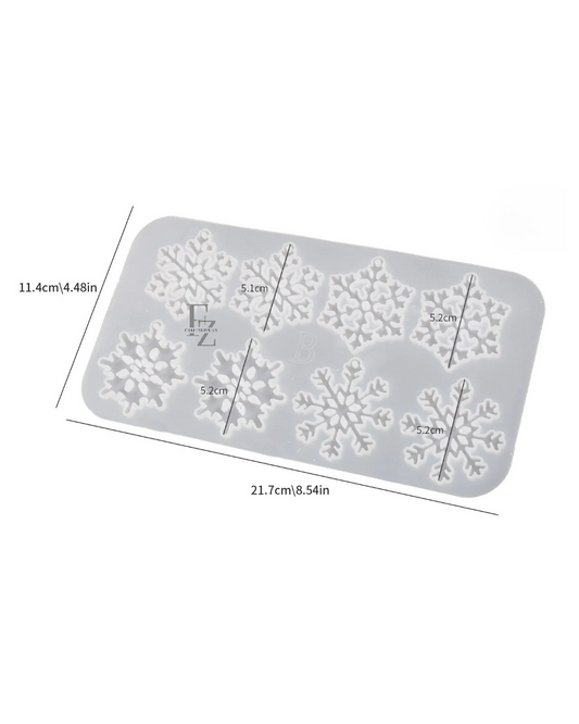 Snow Flake Mould D2