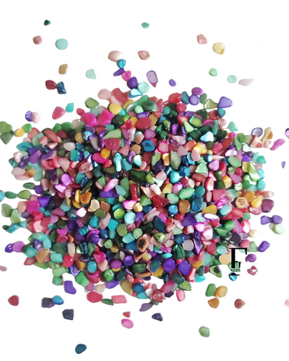 Multicolor Shell Granules