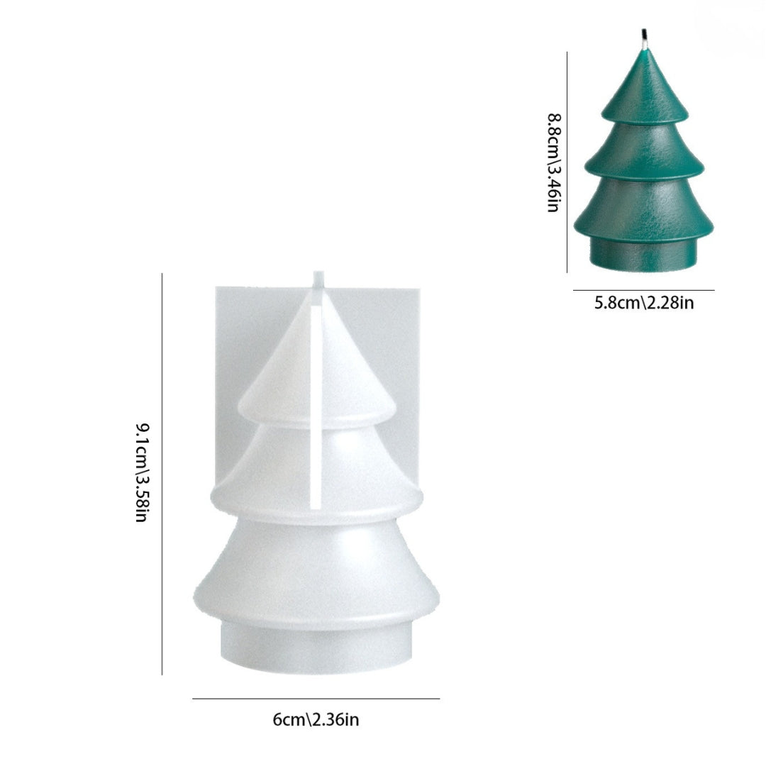 Pointed Christmas Tree Mould