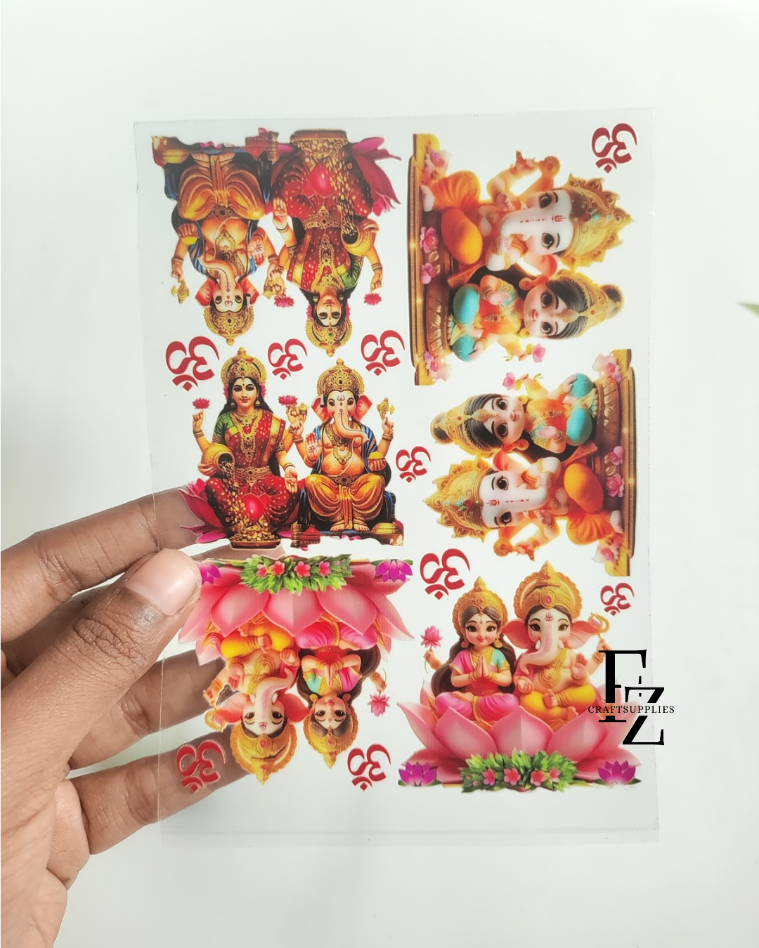 God Peel Off Stickers - D46