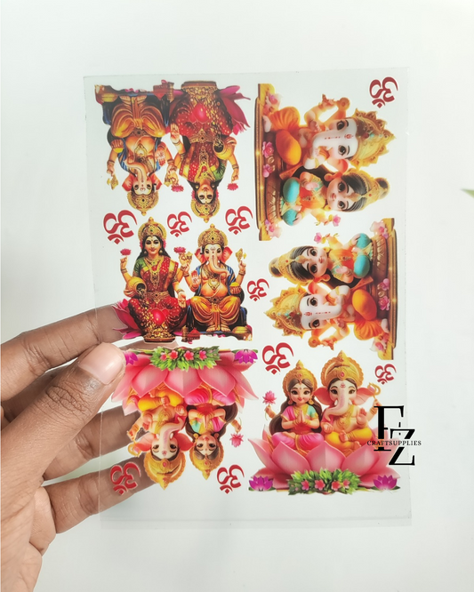 God Peel Off Stickers - D46