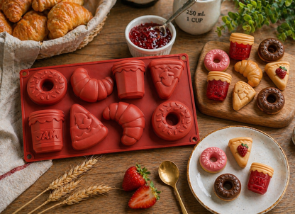 Mini Bakery Bites Toy Concrete Mould - Heavy quality