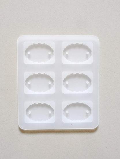 Oval Irregular Rakhi Mould