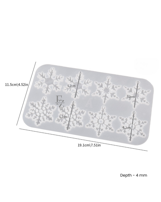 Snow Flake Mould D1